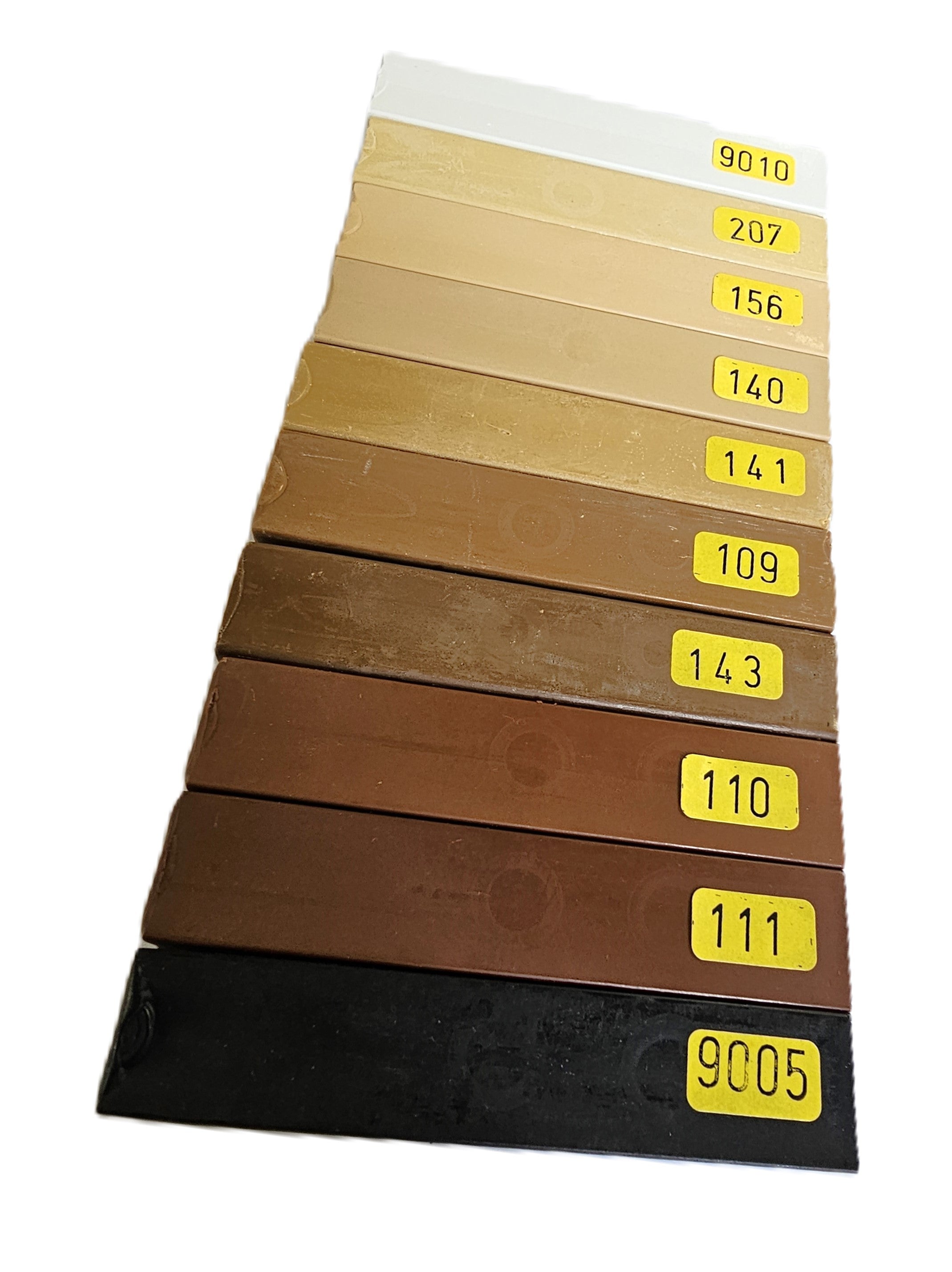 Konig Furniture Repair Wax Filler Sticks, Selection Set of 10 Sticks Hard or Soft Wax