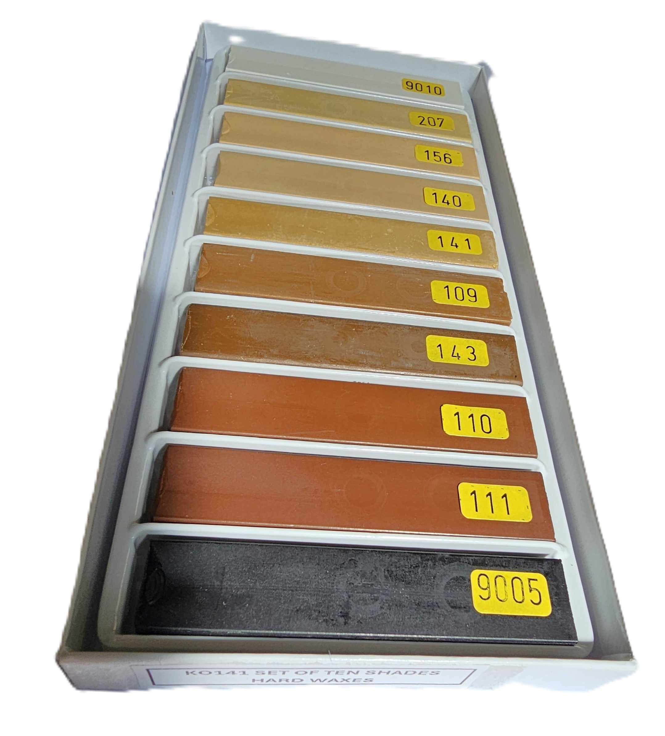 Konig Furniture Repair Wax Filler Sticks, Selection Set of 10 Sticks Hard or Soft Wax