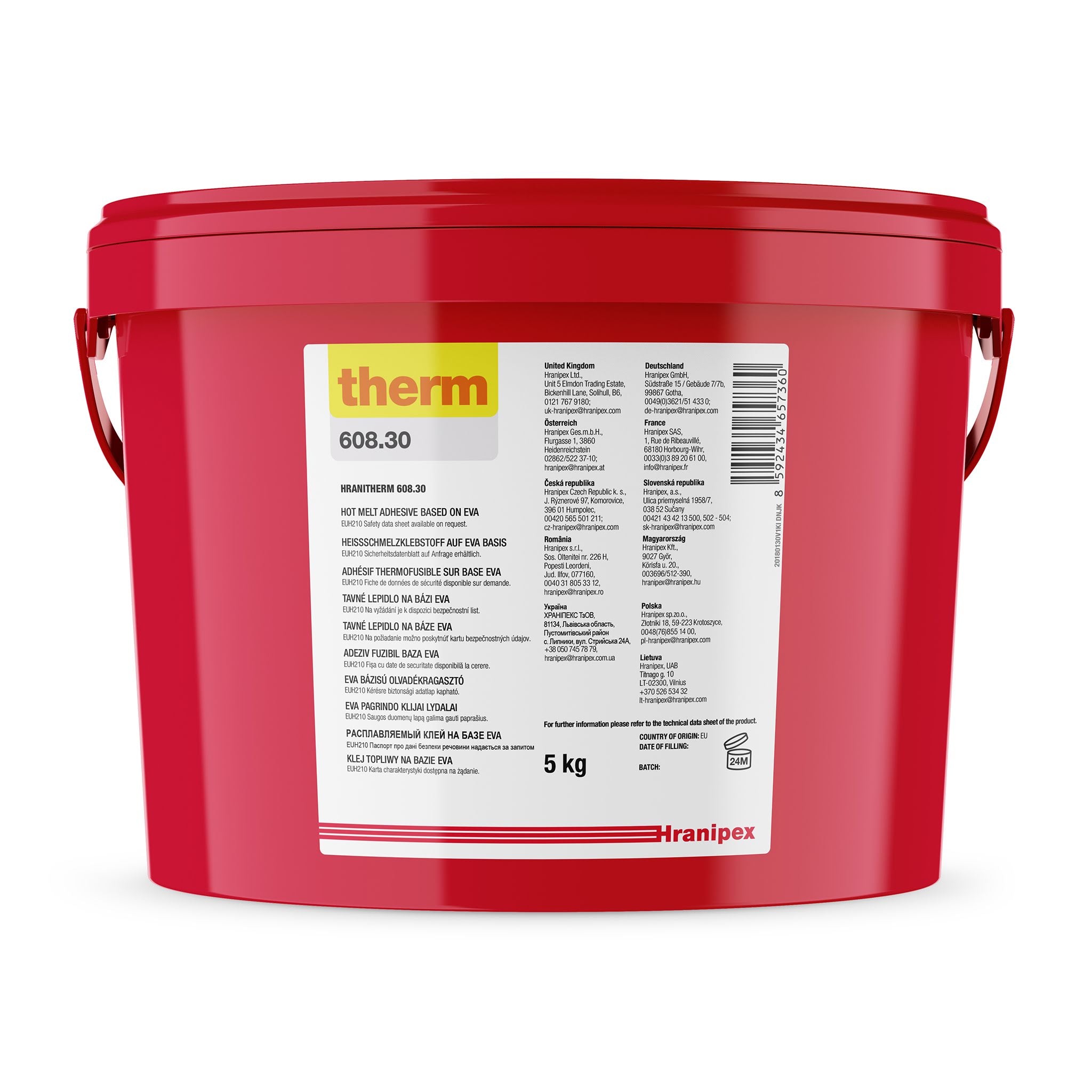 EVA Hot Melt Granulated Edge Banding Glue / Adhesive - TRANSPARENT 1 Kg or 5 Kg - Ideal feed rate 4m to 8m P/M - Great for smaller edgebanders