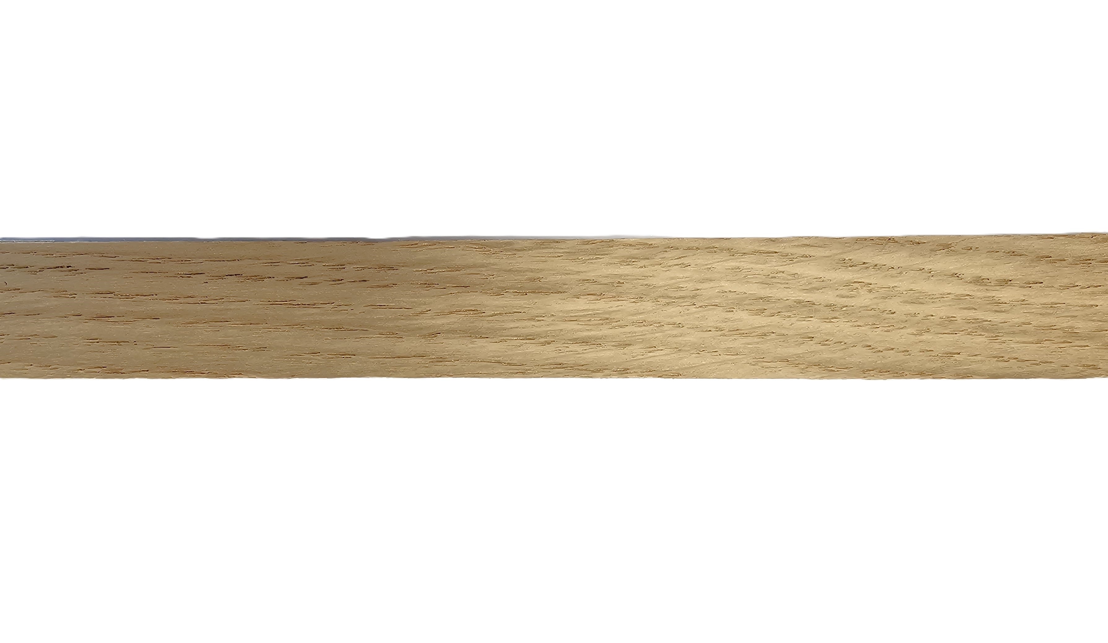 EUROPEAN OAK Real Wood Edging, Pre-Glued Iron-On - 43mm Wide