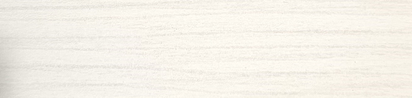 HACIENDA WHITE Melamine Edging, Pre-Glued Iron-On - 22mm Wide