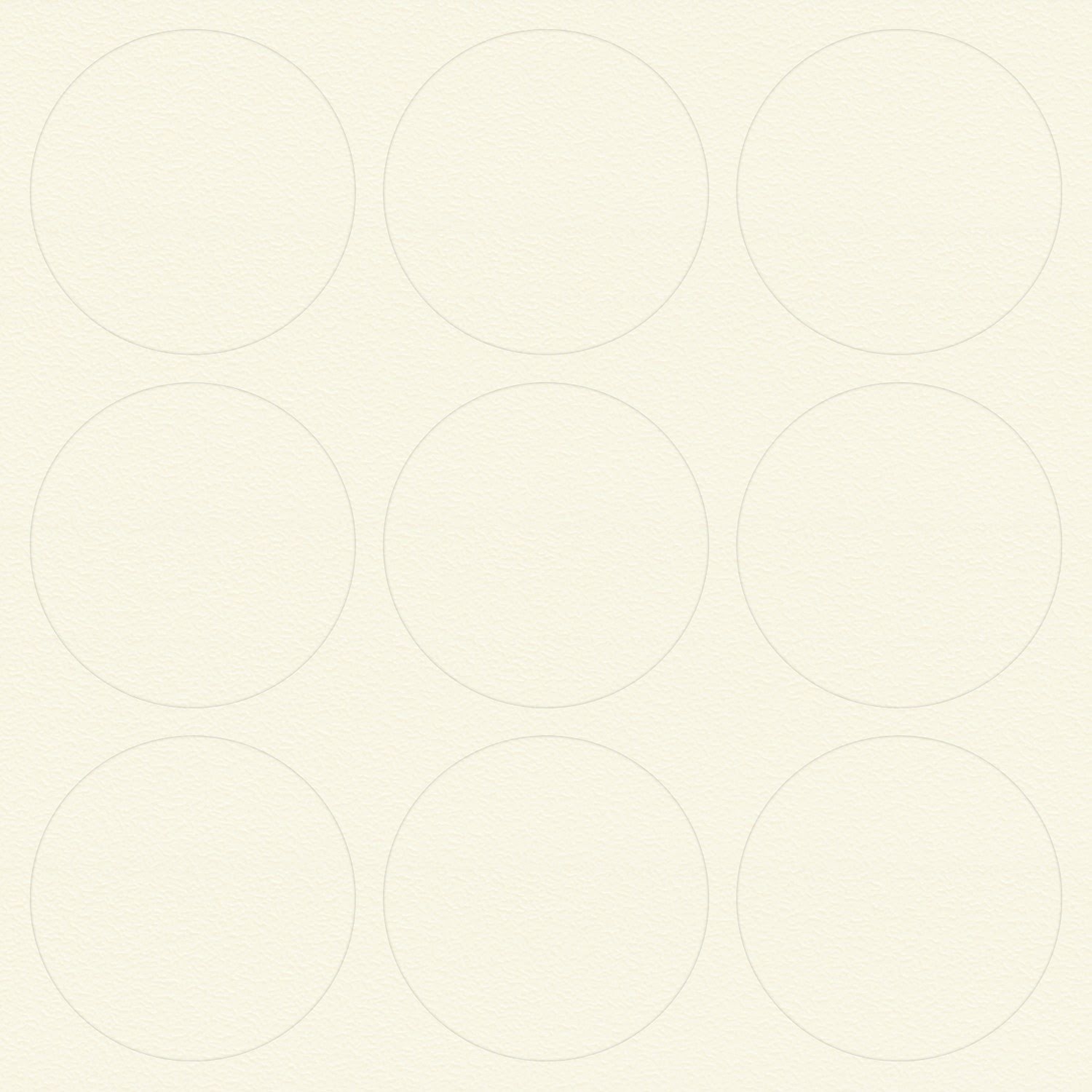 IVORY / ALABASTER - Self Adhesive ABS Stick on Furniture Screw Hole Covers - 20mm