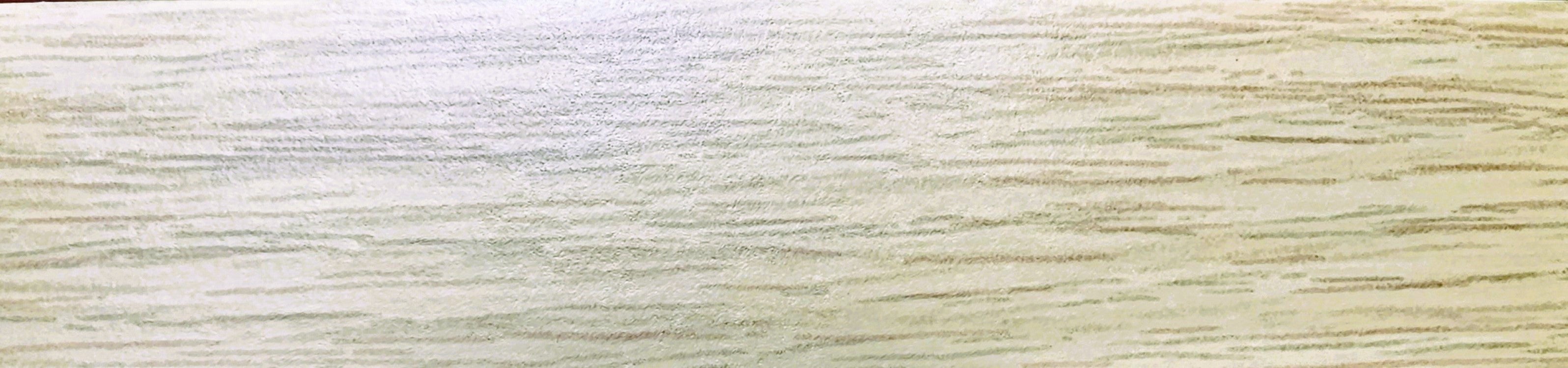 LIGHT OAK Melamine Edging, Pre-Glued Iron-On - 22mm Wide