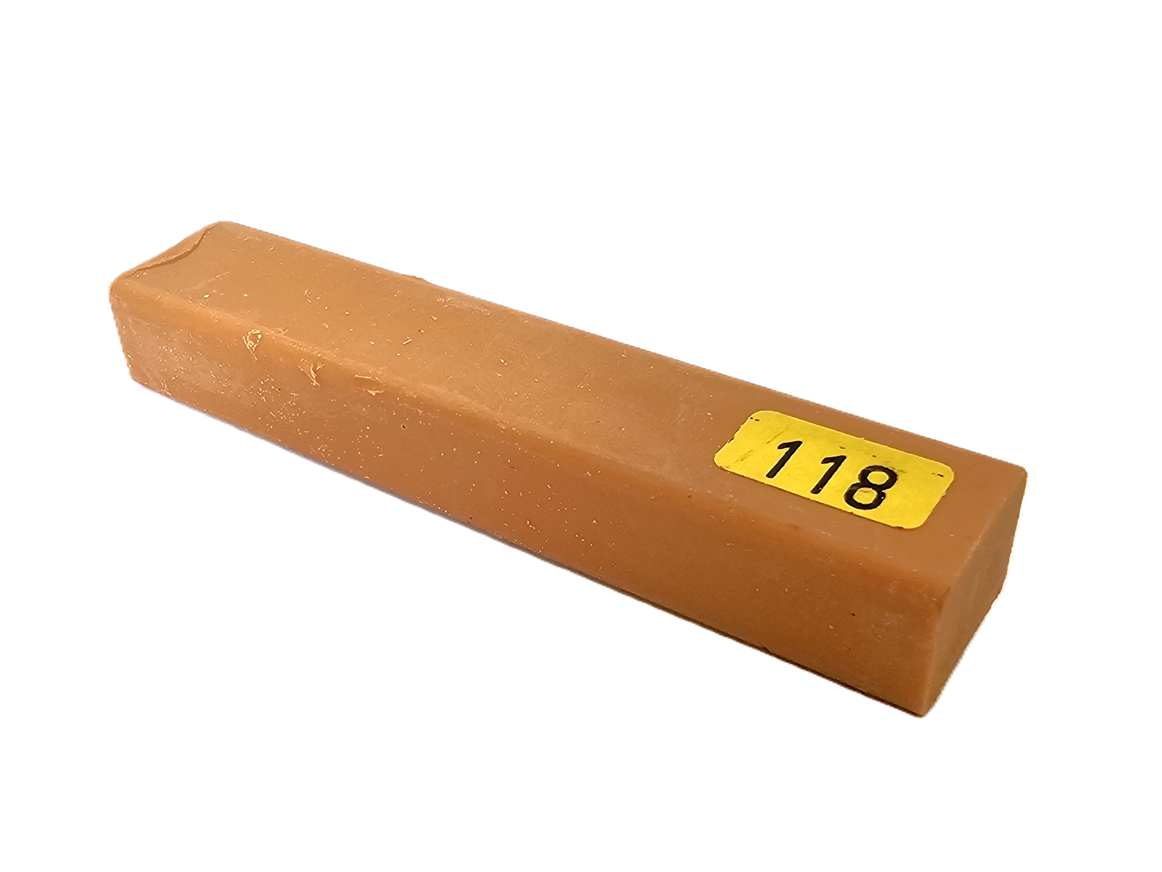 Konig 8cm Soft Wax or Hard Wax Filler Stick 118 LIGHT PEARWOOD