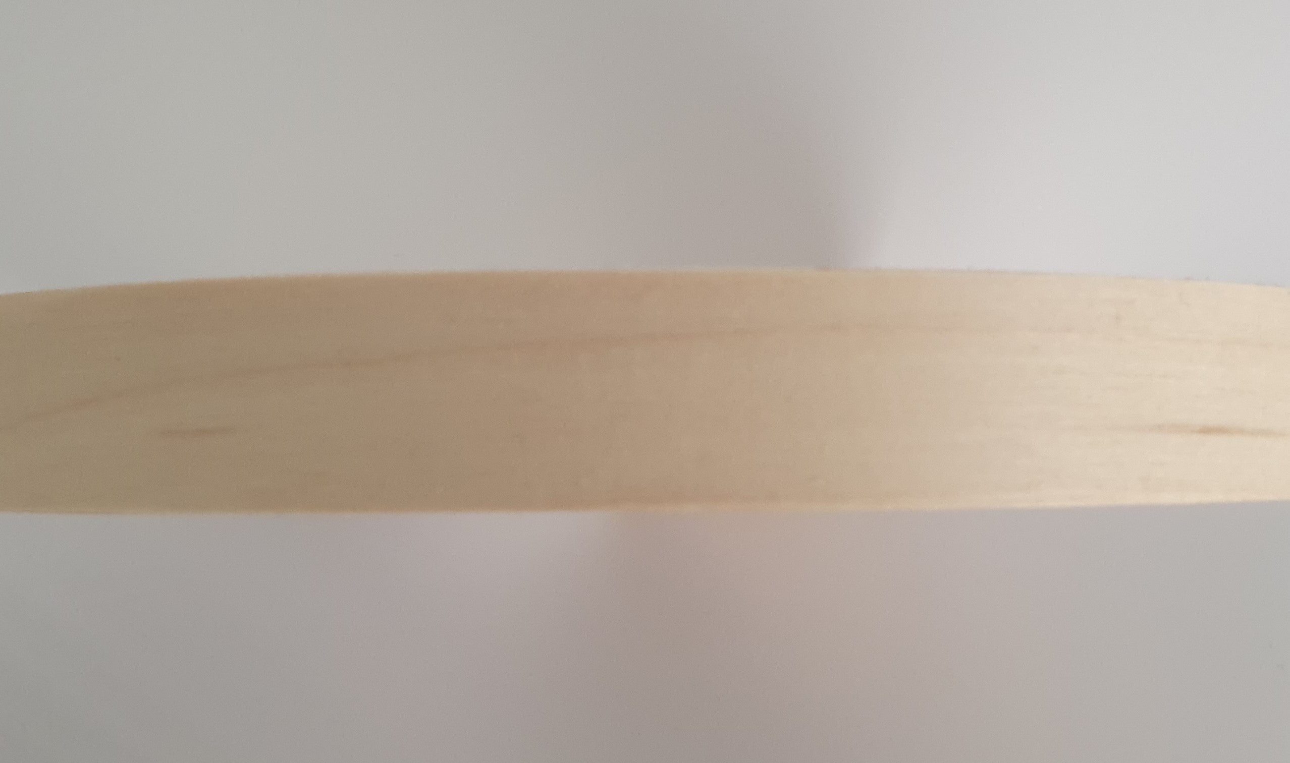 BIRCH Real Wood Sanded Edging, Pre-Glued Iron-On - 22mm
