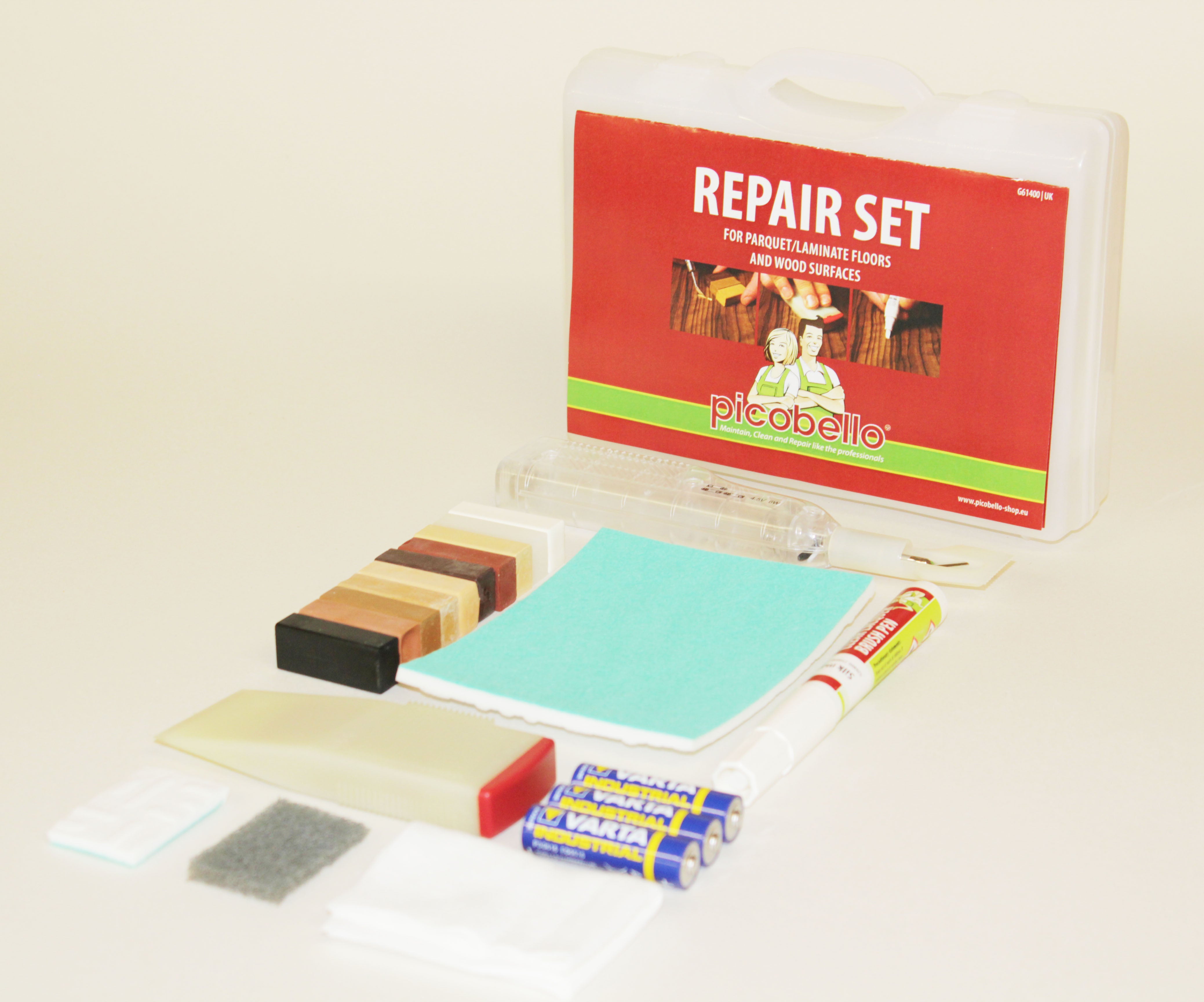 Picobello by Konig Furniture Flooring Universal WOOD Repair Set G61400 - Free Tracked 24 Shipping
