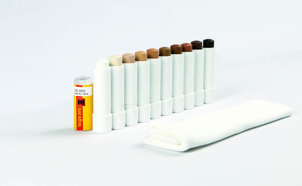 Konig Duo-Royale Quick Filler Wax Set 910 x 10 MIXED WOOD Colours