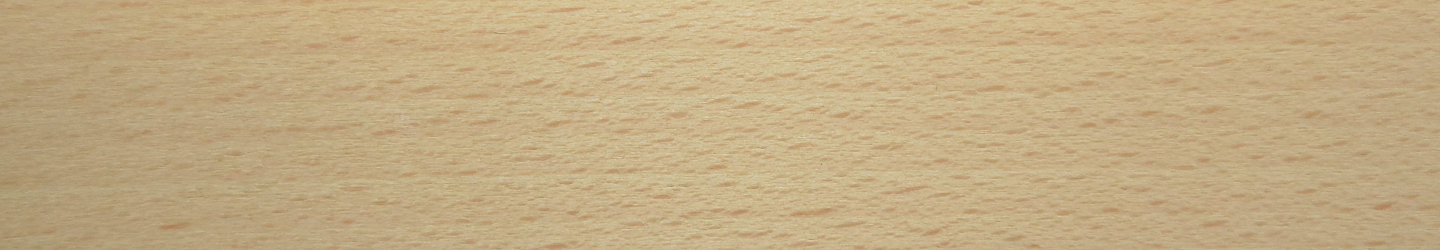 WHITE BEECH Real Wood Edging, Pre-Glued Iron-On - 22mm