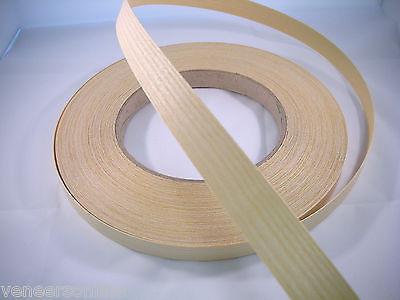ASH Iron On Edging Pre Glued Real Wood 22mm
