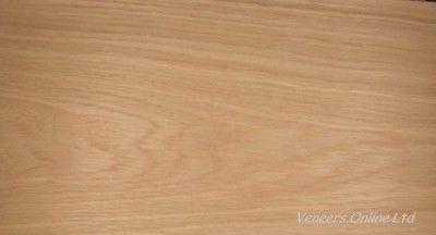 IRON-ON OAK PRE GLUED WOOD VENEER 2 SHEETS 2500mm x 300mm