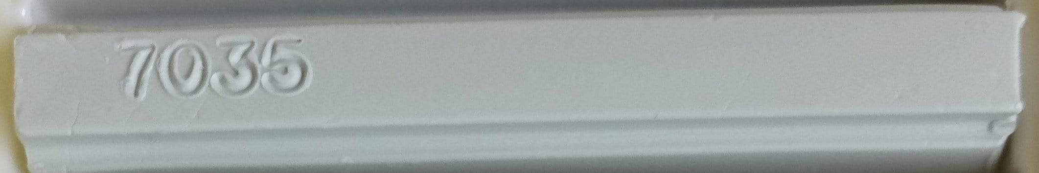 Konig 8cm Soft Wax or Hard Wax Filler Sticks RAL 7035 Light Grey