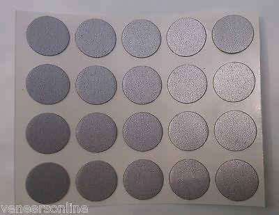 Self Adhesive Stick on 13mm Plastic Furniture Screw Hole Covers, Select Colour & Qty