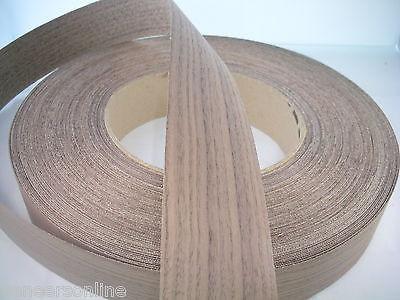 WALNUT Real Wood Preglued Iron On Edging 22mm