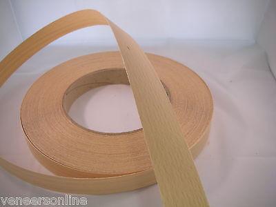 WHITE BEECH Real Wood Edging 22mm