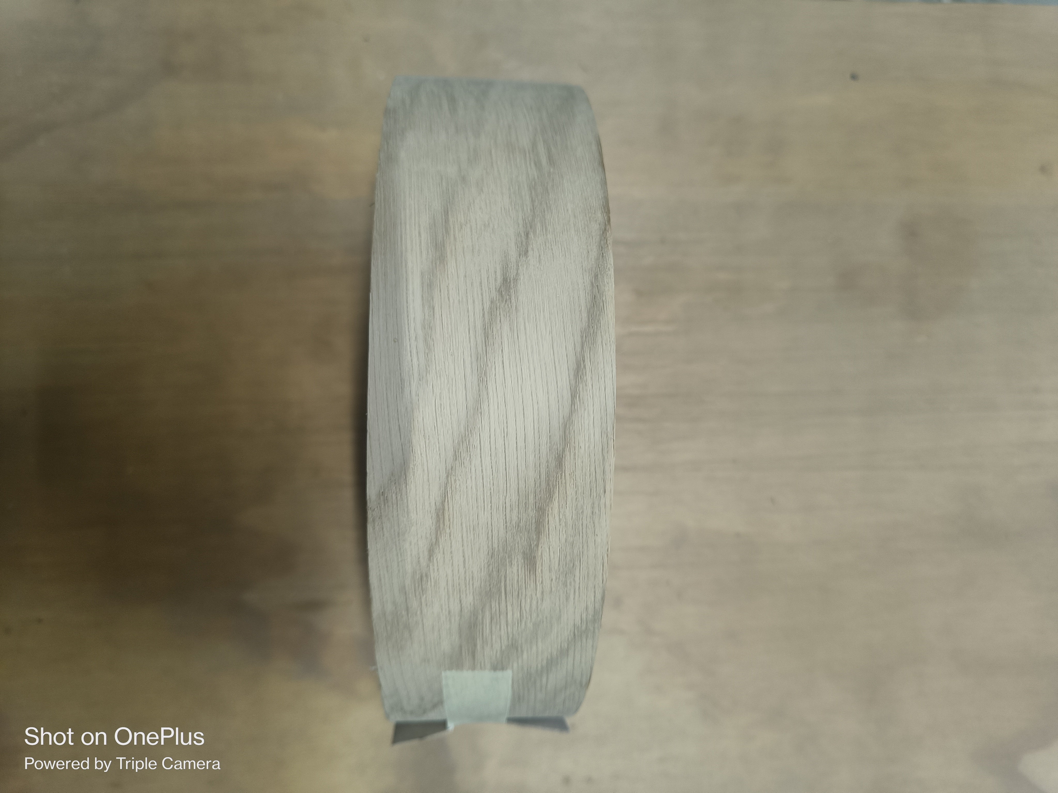 AMERICAN WHITE OAK Sanded Real Wood Edging, Pre-Glued Iron-On - 60mm Wide **Clearance**