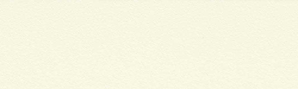 IVORY / ALABASTER Melamine Edging to match U104 ST9, Pre-Glued Iron-On - 48mm Wide
