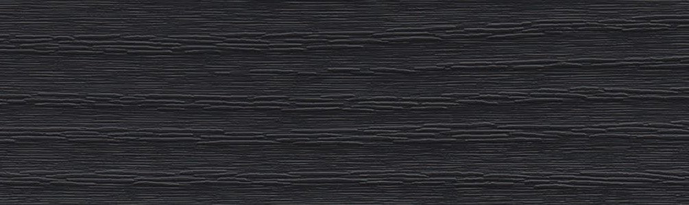 BLACK PORE ABS Edging to Match U999 ST19, Unglued - 22mm x 1mm - 50 Metres, 100 Metres or 200 Metres