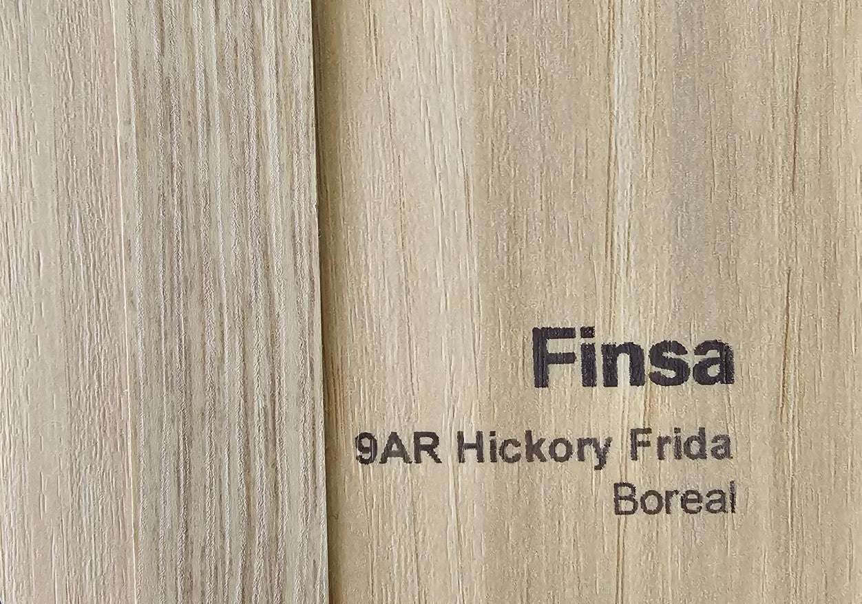 LIGHT LAKELAND ACACIA / HICKORY FRIDA Melamine Edging to match Egger H1277 & Finsa 9AR, Pre-Glued Iron-On - 22mm Wide
