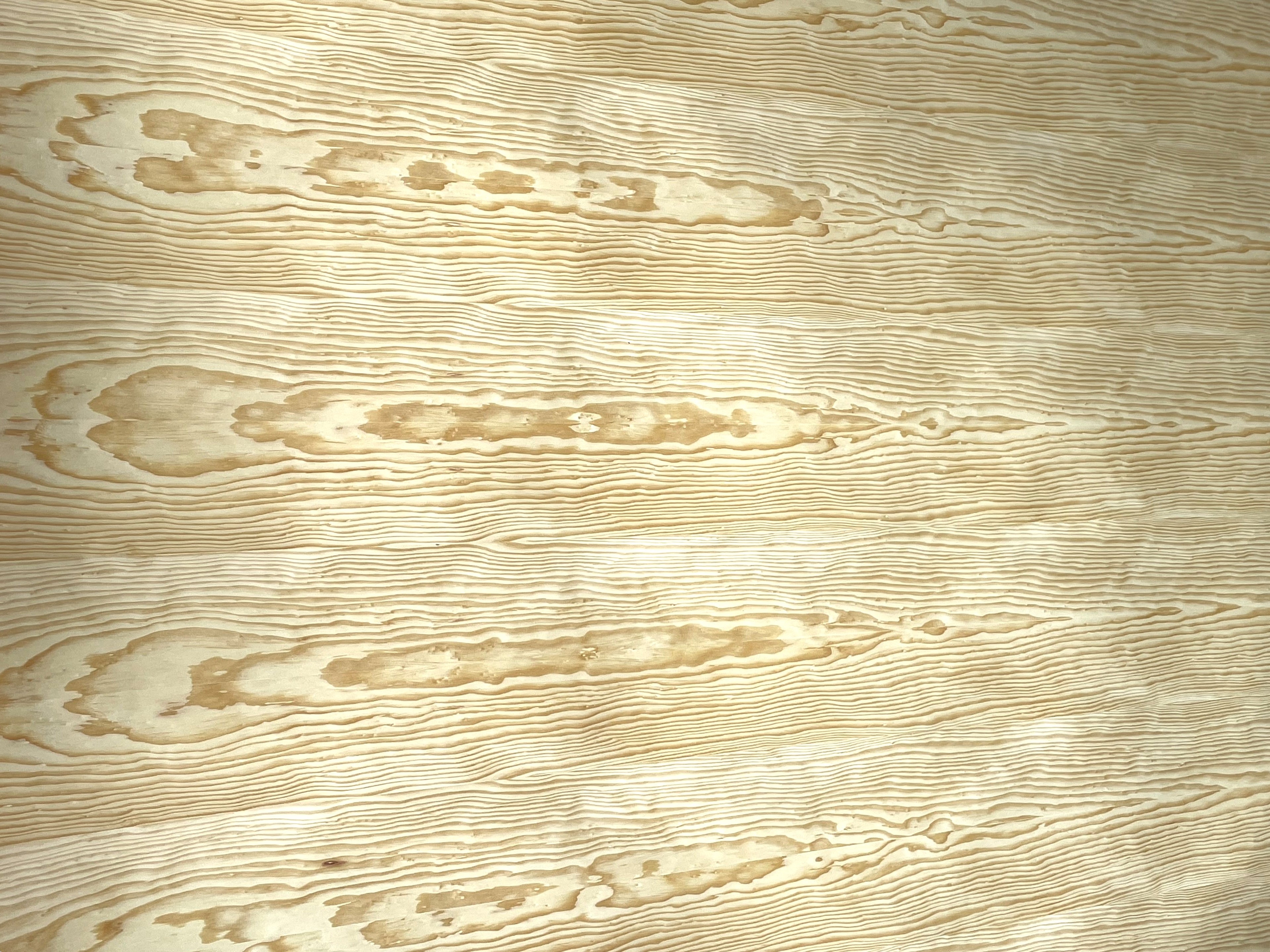 PINE Real Wood Veneer Sheet, Membrane Backed Flexi Veneer, Unglued - 2440mm x 610mm (8'x2')