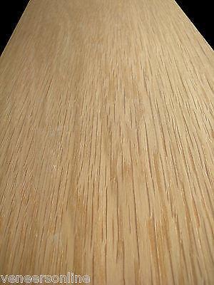 150mm WIDE IRON-ON WHITE OAK WOOD VENEER STAIR STRING STRINGER PLINTHS EDGING