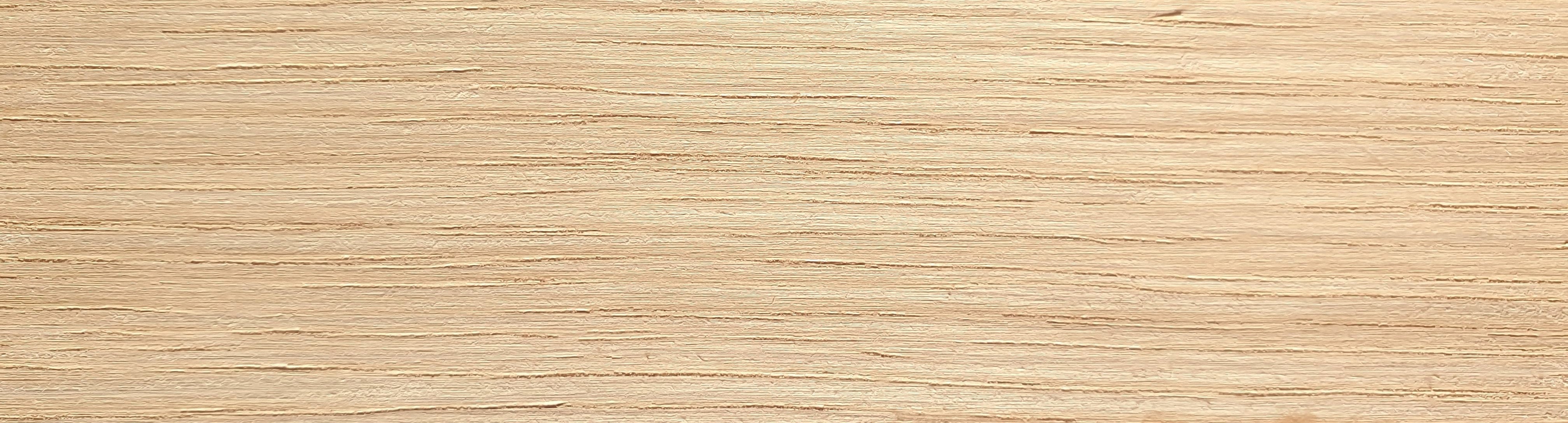 AMERICAN WHITE OAK Sanded Real Wood Edging,  Pre-Glued Iron-On - 22mm Wide