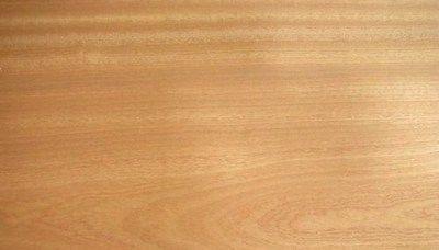 IRON-ON MAHOGANY SAPELE PRE GLUED WOOD VENEER SHEET 2500mm x 300mm