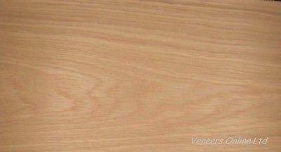 IRON-ON OAK PRE GLUED WOOD VENEER 2 SHEETS 2500mm x 300mm